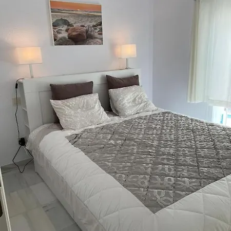 Noria 2, Pied Dans Le Sable, Magnifique Vue Mer, Piscine, Garage, Climatisation * San Luis de Sabinillas