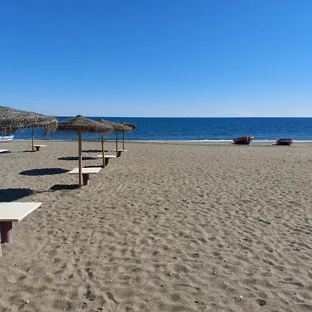 Noria 2, Pied Dans Le Sable, Magnifique Vue Mer, Piscine, Garage, Climatisation Apartamento San Luis de Sabinillas
