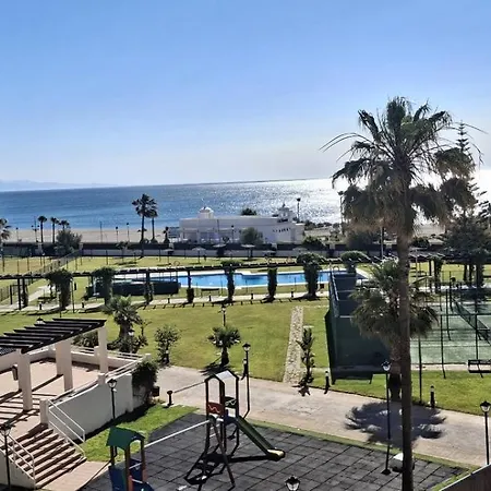 Noria 2, Pied Dans Le Sable, Magnifique Vue Mer, Piscine, Garage, Climatisation * San Luis de Sabinillas