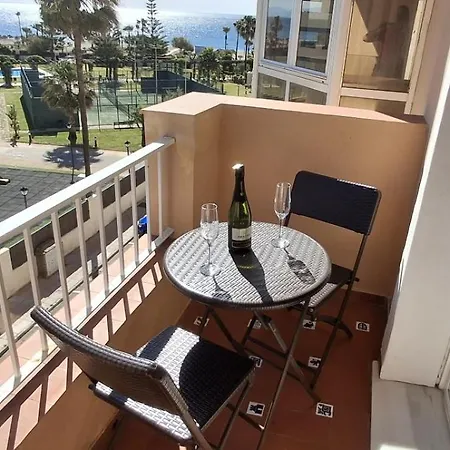 Noria 2, Pied Dans Le Sable, Magnifique Vue Mer, Piscine, Garage, Climatisation Apartment San Luis de Sabinillas